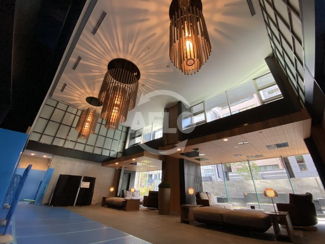 ジオタワー南森町　堀川小学校区のロビー|ジオタワー南森町　ロビー