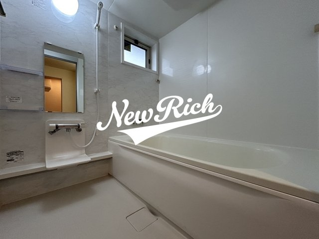 高崎市上大類町のアパートの浴室