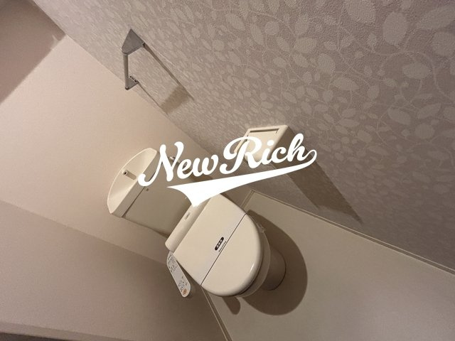 高崎市上大類町のアパートのトイレ