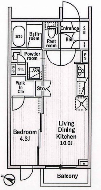 nido MOTOHASUNUMAの間取り
