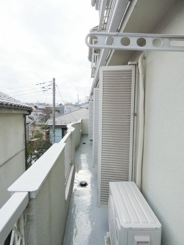 部屋数ゆったり８ＬＬＤＫのバルコニー