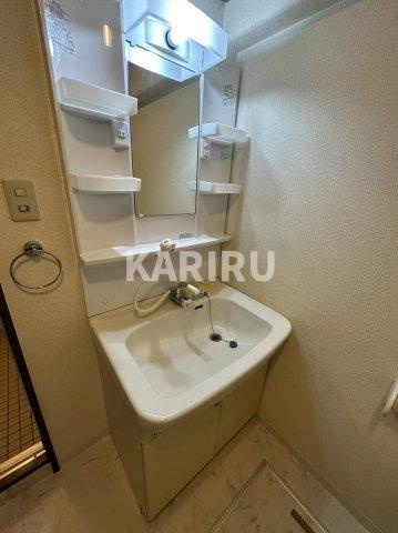 NOVA京橋の洗面所