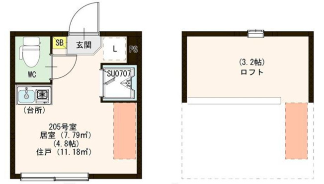 【間取り】 | ヴェローナ平井