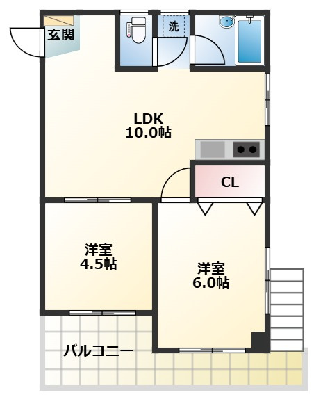 あおばビルの間取り