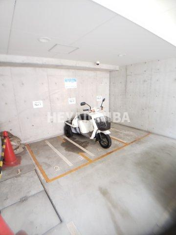 ハイリーフ上野のその他共用部分|バイク置場