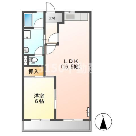 アーバンヒルズＴ２の間取り