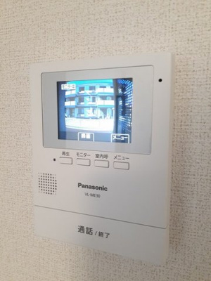 【セキュリティ】 | アミーゴⅡ | モニター付きインターホンです