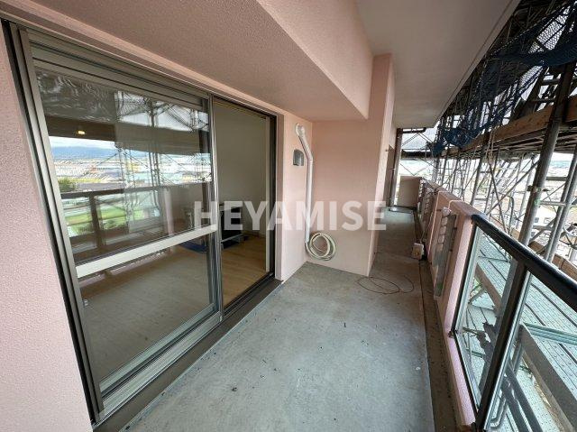 エスポワール長野のバルコニー|※室内画像は別号室のもの。