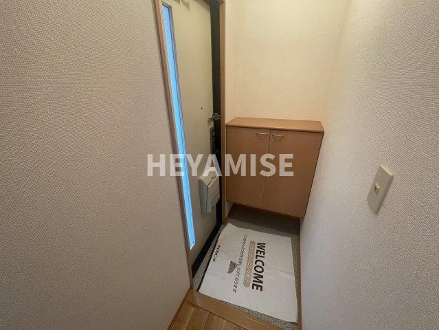 サンライズヒル福田A棟の玄関