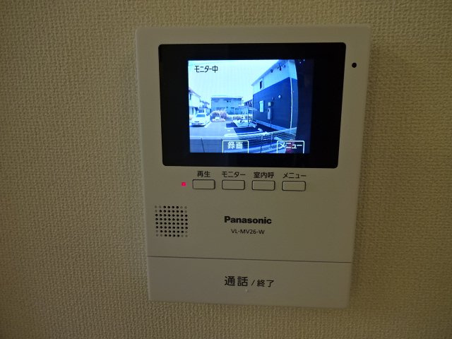 メゾン　ハヤブサ Ａのセキュリティ|カメラ付インターホン