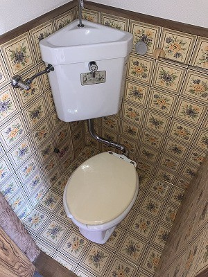 朝霞ハイツ西棟のトイレ