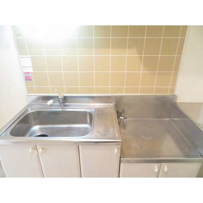 【キッチン】 | ピュアメゾンときわ台 | ガスコンロ設置可能