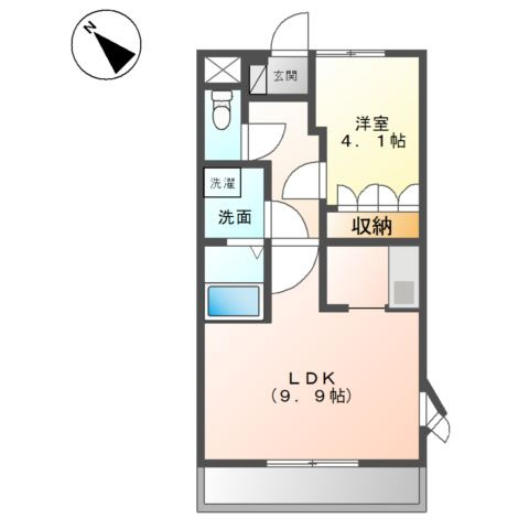 プランドール・コートの間取り