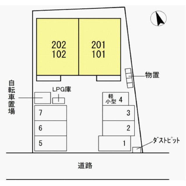 和の駐車場