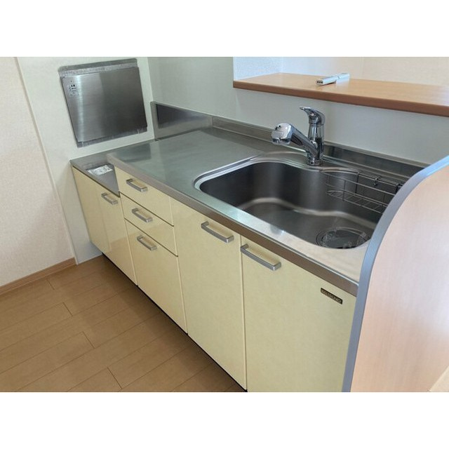 岐阜市柳津町南塚３丁目のアパートのキッチン