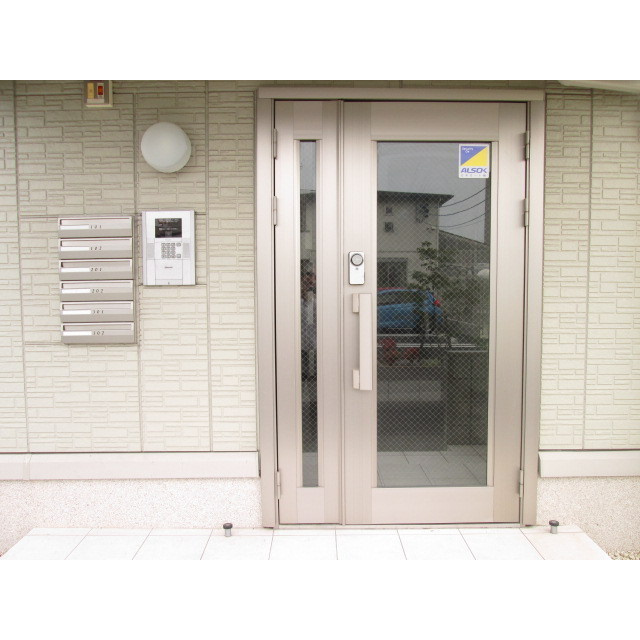 グリーンテラスＢのエントランス