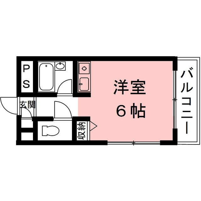 コーポ上土居の間取り