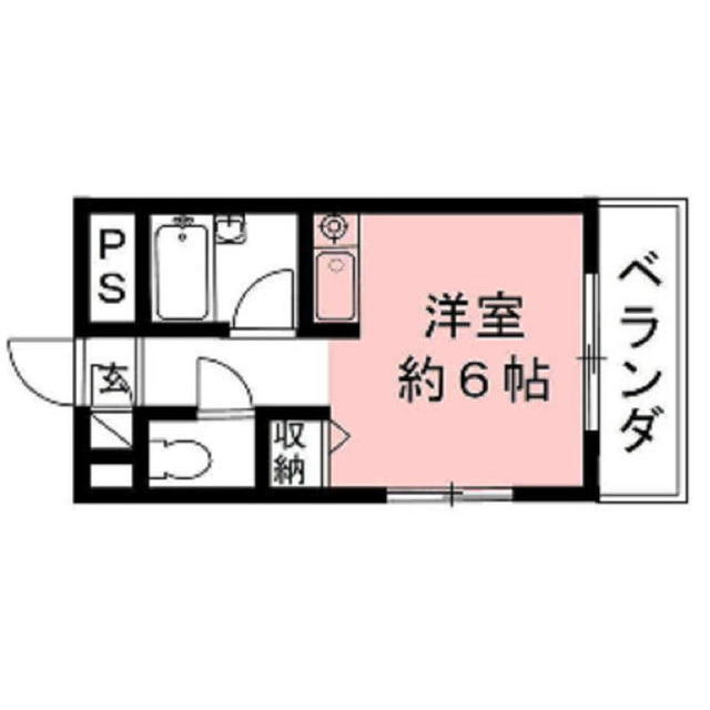 コーポ上土居の間取り