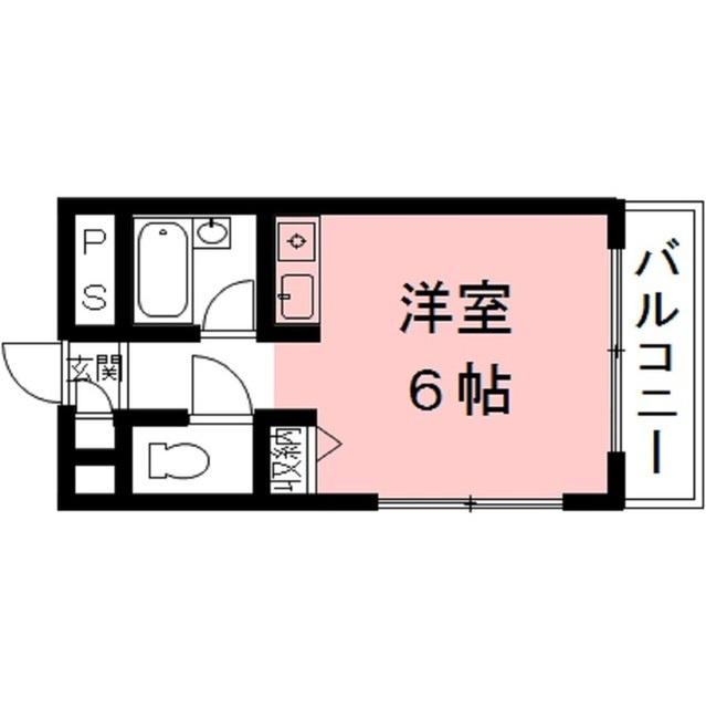 コーポ上土居の間取り