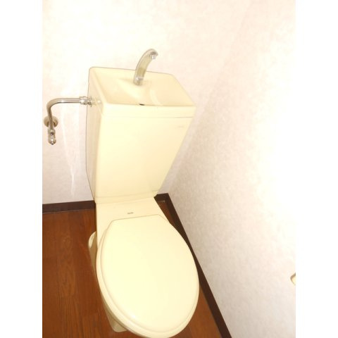 コーポ上土居のトイレ|洋式トイレ