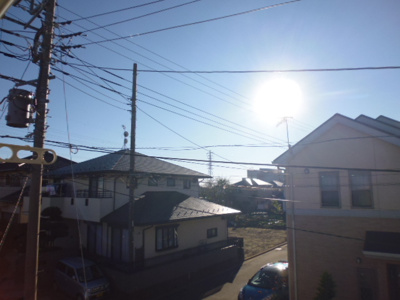 バルコニーからの景色