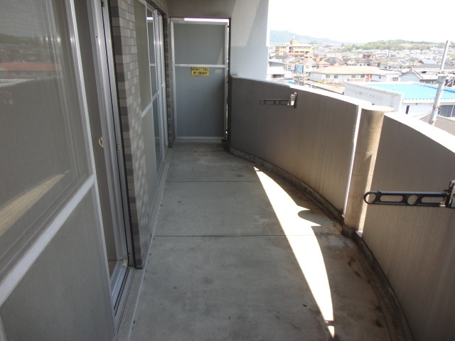 シーガル王寺南のバルコニー