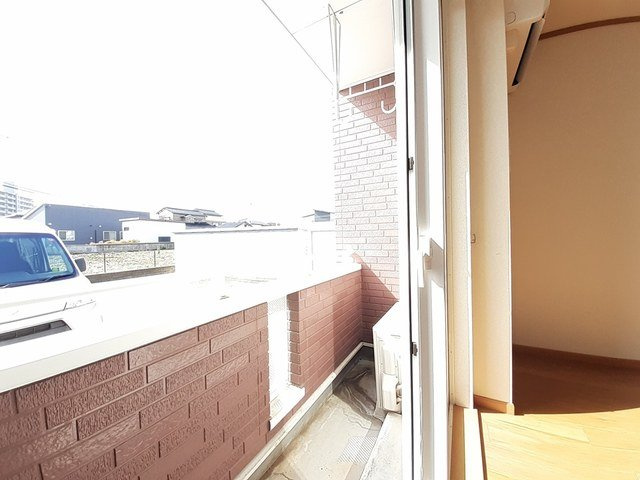 モワメームのバルコニー|お洗濯にも便利なバルコニー付き
