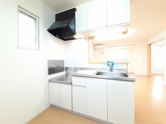 ソレイユ豊田のキッチン|きれいなキッチンです