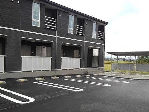 リブレ本郷Ⅰの駐車場|駐車場完備です