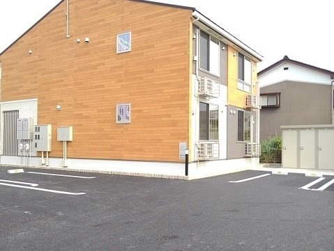 グランツ町村Ⅱの駐車場|駐車場に車を止められます