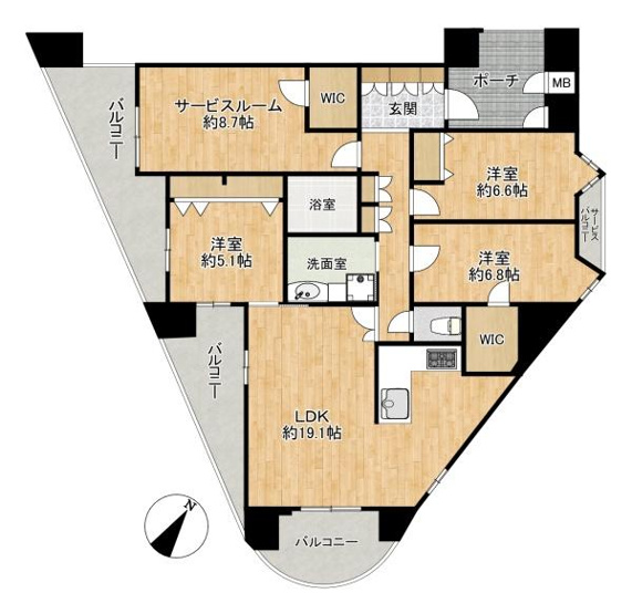 【間取り】 | ネバーランド舞子