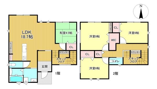出雲市斐川町上直江　新築戸建
