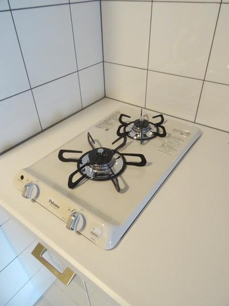 エスリード大阪ドームシティのキッチン|★二口ガスコンロ★