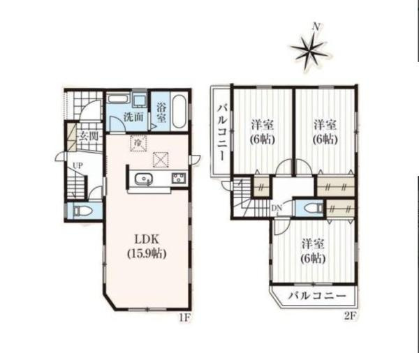大和市下鶴間の中古一戸建