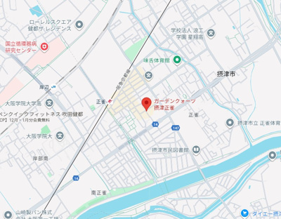 【地図】 | ガーデンクォーツ摂津正雀