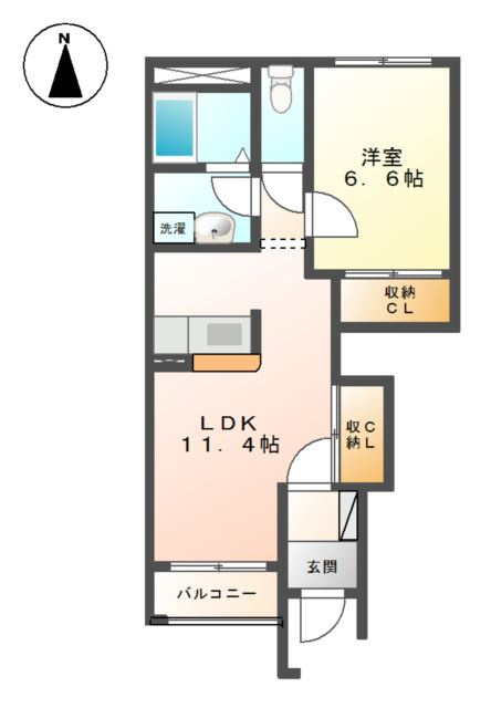 クレシアの間取り