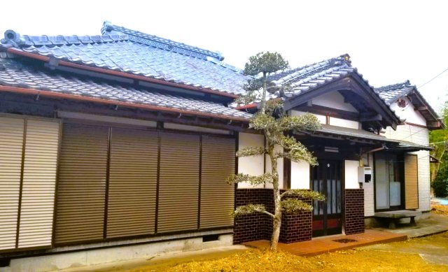 富津市田倉　中古戸建の外観|木造平屋建て。