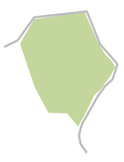 富津市田倉　中古戸建の区画図|敷地面積：４４６．２８㎡（１３５．００坪）