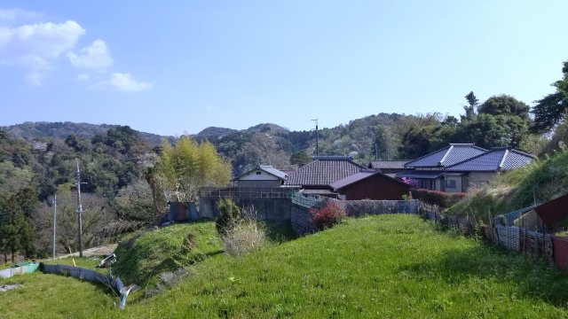 富津市田倉　中古戸建の展望|高台に位置する静かな集落。