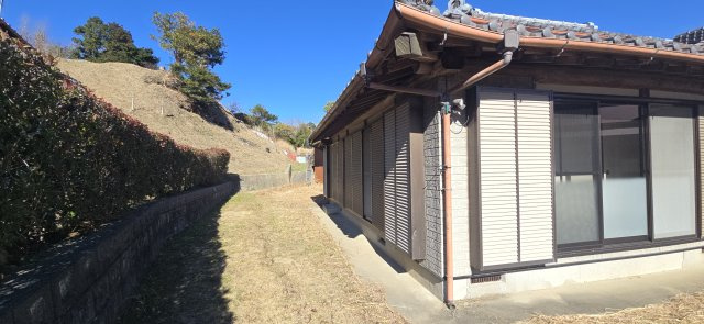 富津市田倉　中古戸建の庭|都会を離れて、自然に帰る暮らし。