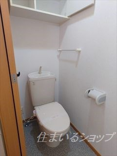 広島市安佐北区亀山６丁目のアパートのトイレ|暖房便座