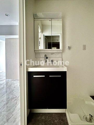 リレント第2三ノ輪の独立洗面台|洗面化粧台