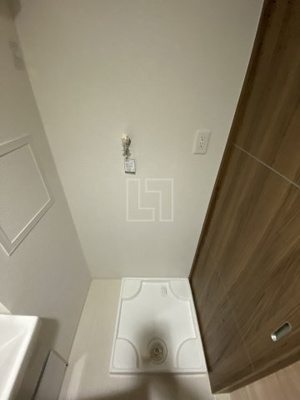 【洗面所】 | ルボワ天満橋 | ルボワ天満橋　室内洗濯機置き場