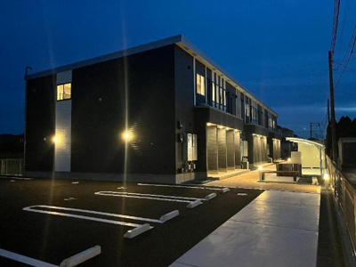 【エントランス】 | シリウスⅡ | 外観写真（夜）