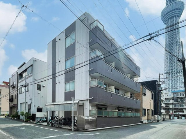 【東京都墨田区1棟売りマンション】　「令和2年1月新築」「とうきょうスカイツリー駅徒歩5分！」