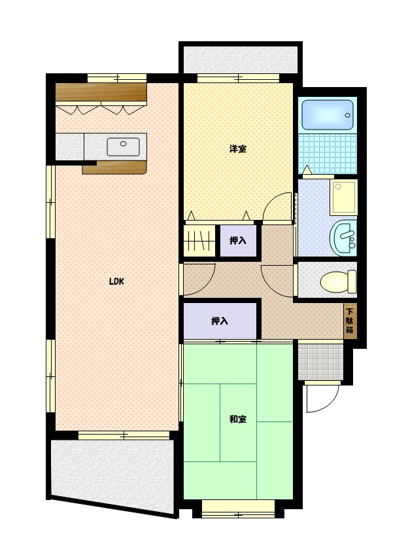 【間取り】 | フォーブル富士見台
