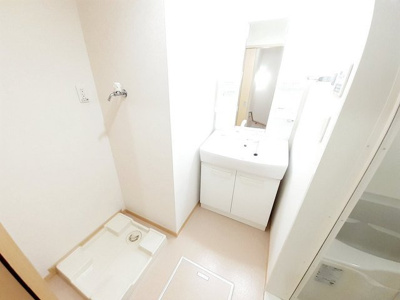 【洗面所】 | ベルムーンＡ | コンパクトで使いやすい洗面所