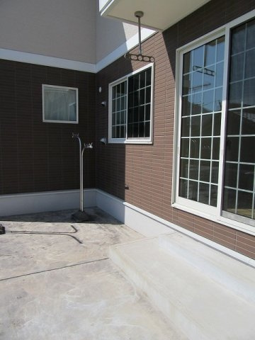 カーサ・プラシードの庭