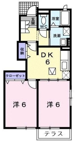 カーサ・プラシードの間取り