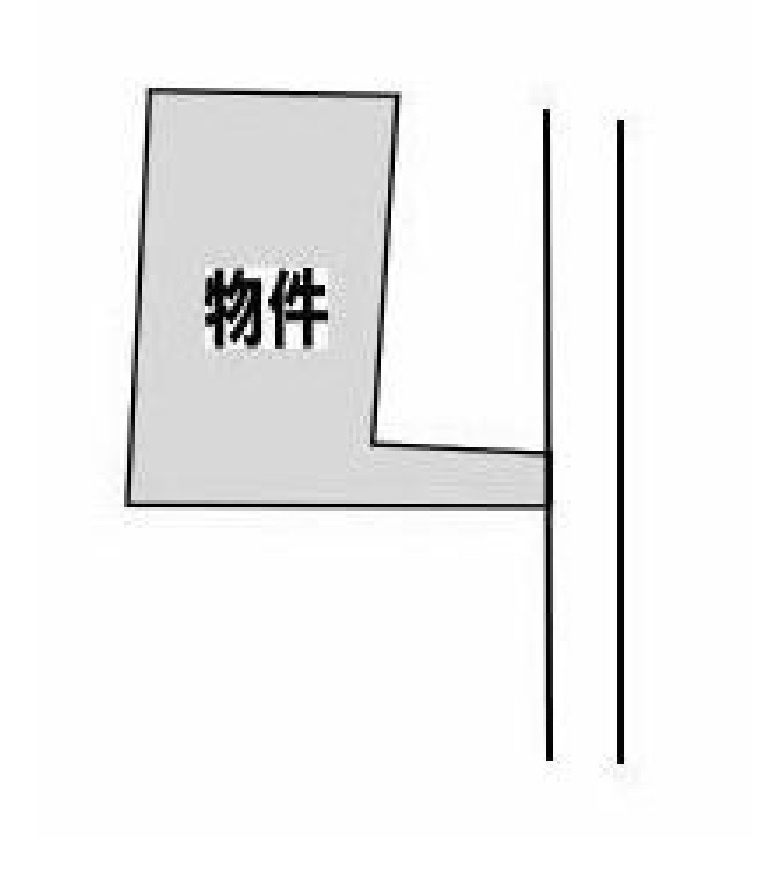 売地　小山市中久喜の土地図